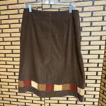 White Stag  Brown Suede Skirt Size 10 Photo 1