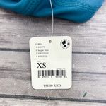 Free People Movement Hague Blue Synergy Racerback Cross Back Crop Top XS New Photo 7