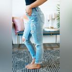 Eunina  SASHA MID RISE Skinny Cigarette Cuffed JEANS Photo 6