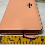 Coach NWT  58586 Smooth Leather Skinny Wallet Faded Blush Pink Photo 10