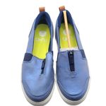 Ryka NWOT Women’s Vivvi Blue Slip-On Sneakers with Front Zipper Size 5M Photo 1