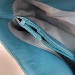 Cole Haan Womens Shoulder Bag One Size Brown Blue Basket Woven Photo 5