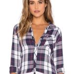 Rails Hunter Patriot Cranberry Plaid Long Sleeve Button Down XS Photo 2