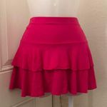 Y2K Express Fairycore Coquette Whimsical Pink Ruffle Micro Mini Skirt Size L Measurement in pics Size L Photo 1