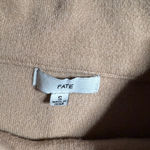 Fate Women's Tan Cowl Neck Sweater Photo 2