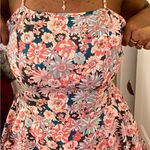 Floral Sleeveless Skort Dress Pink Size L Photo 1