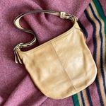 Coach Bleecker Tattersall Vachetta Leather
Duffle Bucket Bag tan beige 11422 Photo 0