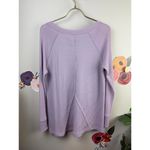 Maeve by Anthropologie Pearson Thermal Waffle Weave Pullover Top - Size - Medium Photo 4