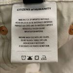 Citizens of Humanity White Florence High Rise Crop Denim Jeans Womens Size 29 Photo 15