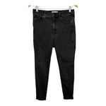 Madewell  Charcoal Gray Zip Fly‎ 10" High Rise Skinny Jeans Women Size 29P Photo 3