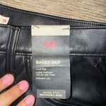 Levi's NWT Levi’s Baggy Dad Faux Leather Pants - 26 x 32 Photo 3