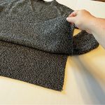 Athleta  Women Medium Black White V-neck Sweater‎ Long Sleeve Athleisure Winter Photo 7