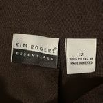 kim rogers Essentials High Rise Straight Leg Dress Pants Trouser Women’s 12 Photo 5