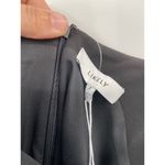 Likely  Midi Fina Black One Shoulder Mermaid Cocktail Dress Size 2 NWT Photo 3