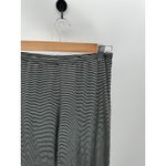 Ralph Lauren Lauren  Black White Striped Ruffled Pajama Set Long Sleeve Pants S Photo 9