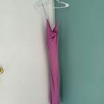 ZARA  Satin Dress Midi Photo 2