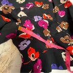 Kate Spade  tap shorts with flounce hem floral day Disco print Sz 4 Photo 2