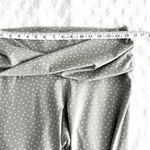 Nike Yoga Gray Polka Dot Twist 7/8 Cropped Athletic Tights Leggings XL Photo 4