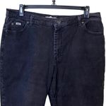 Lee Relaxed Straight Leg Black Jeans Size 18 Short Photo 1