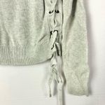 ALLSAINTS Light Gray Revo Lace Jumper Pullover Sweater S Photo 5