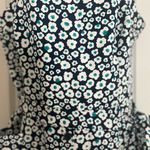 DKNY  Navy and White Floral Dress Photo 1