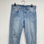 Levi's Levi’s Light Wash 501 Button Fly Straight Leg Jeans Womens 28 Blue Casual Denim Photo 3