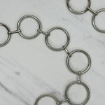 Chunky Studded Concho Silver Chain Belt One Size (OS) Western Boho Statement ✨ Photo 10