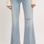 Everlane ‎ The High Rise Flare Jean - Light Indigo Wash 27 Photo 0