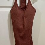 Lululemon  Ribbed Nulu Racerback Yoga Tank Top in Roasted Brown Size 2 Photo 3