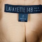 Lafayette 148  New York Floral Cropped Bell Sleeves Lined Blazer Jacket, Size 2 Photo 2