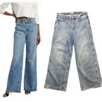 Good American Good Skate Wide Leg Jeans Women's 18 Indigo208 High Rise Denim Photo 1