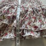 Princess Polly  Womens Dress Sz 2 Guetta Mini Floral Ruffle Tiered Sheer Cottage Photo 11