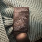 White House | Black Market WHBM Elbow Sleeve Crochet Collar Pullover Sweater Green Size S Photo 4