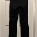 Betabrand Yoga Dress Pants Womens Size Medium Petite Pull On Black Faux Pockets Photo 4