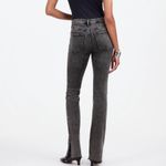 Madewell NWOT Kick Out Full Length Jeans Sold Out 28P small tear waist easy fix Photo 2