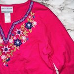 Alfred Dunner 3/4 Sleeve Shirt V Photo 2