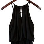 Maggy London ‎ black jumpsuit size 2 black Photo 1