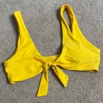 SheIn Mustard Yellow Bikini Top Photo 0