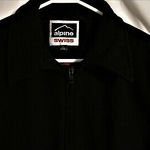 Alpine Swiss Mens Large Wool Blend Black Open Bottom Jacket JD Bomber Zipper Coat Photo 3