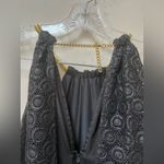 Laundry by Shelli Segal Black Crochet Halter Cocktail Mini Dress 2 Photo 11