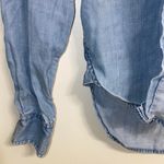 American Eagle PRE OWNED Blue Button Down Collared Top XS Photo 2