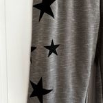 Blue Buttercup NWT- Gray Joggers with Black Stars Photo 2