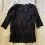 Dylan  Botanical Blooms Black Tunic Top  Photo 2