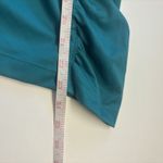 Athleta  903763 Womens Ruched Racerback Bra Tank‎ Top Size 36DD Teal Stretch Yoga Photo 7