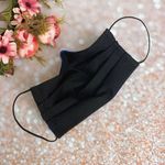 Blue Gold Metallic Face Mask Multiple Photo 3