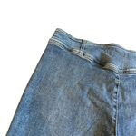 We The Free Free People  Curvy Wide Flare Leg Jeans Raw Hem High Waisted Size 33S Photo 9