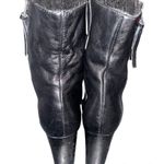 Catherine Malandrino Black Leather Boots Photo 3