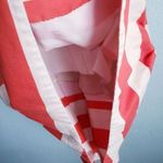 Anthropologie Paper Crown Orange And Cream Striped Gobi Midi Dress Photo 8