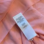 Wilfred  x Aritzia Tempest Dress Chiffon Peach Long Sleeve Smocked Mini Size M Photo 5