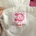 NEW Victoria Dunn King Street Tie Strap Maxi Dress in Eyelet White Size undefined Photo 9